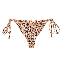 Carica l&#39;immagine nel visualizzatore di Gallery, Product Front: Rio De Sol Slip Bottom Leopard Cheeky-Tie
