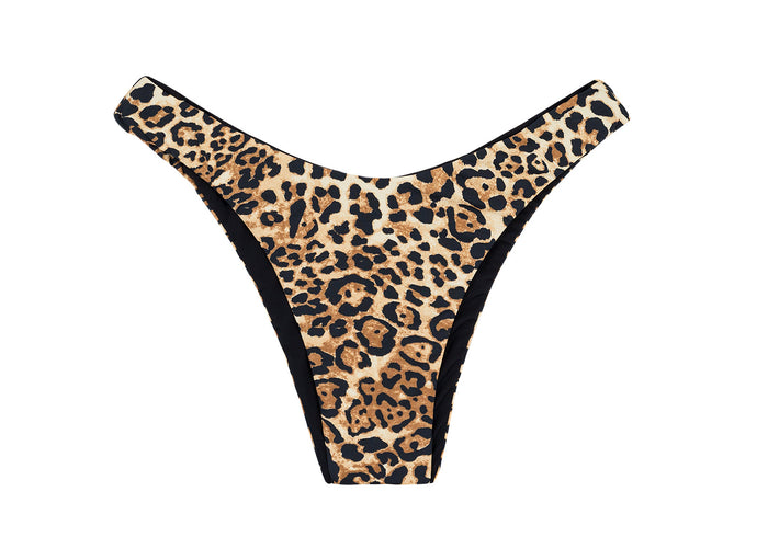 Product Front: Rio De Sol Slip Bottom Leopardo Bandeau