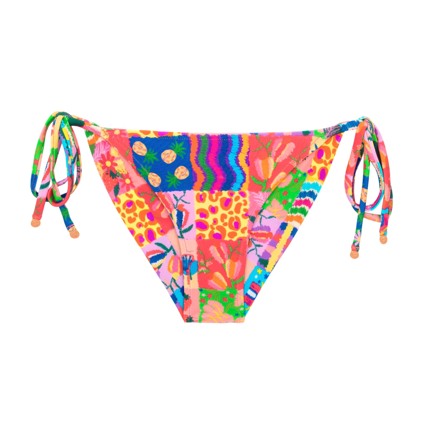 Product Front: Rio De Sol Slip Bottom Love-Trip Cheeky-Tie