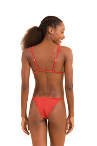 Model Back: Rio De Sol Slip Bottom Malibu-Chili Rio-Duo