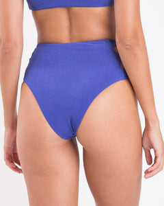 Image 05: Rio De Sol Slip Bottom Malibu-Indigo Highwaist-Spin