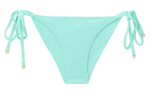 Product Front: Rio De Sol Slip Bottom Malibu-Menta Cheeky-Tie