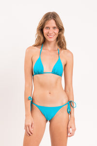 Model Front: Rio De Sol Slip Bottom Miami Lacinho
