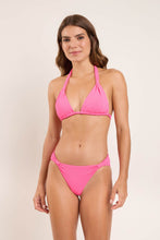 Carica l&#39;immagine nel visualizzatore di Gallery, Model Front: Rio De Sol Slip Bottom Mtx-Ultrapink Mel-Comfy
