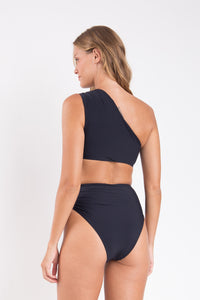 Model Back: Rio De Sol Slip Bottom Nero Zadar