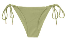 Carica l&#39;immagine nel visualizzatore di Gallery, Product Front: Rio De Sol Slip Bottom Oliva Cheeky-Rope
