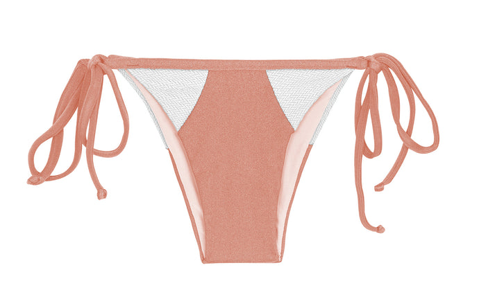 Product Front: Rio De Sol Slip Bottom Rose Recorte Tri