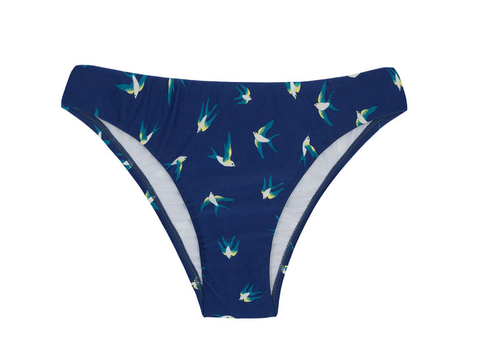 Product Front: Rio De Sol Slip Bottom Seabird Bandeau
