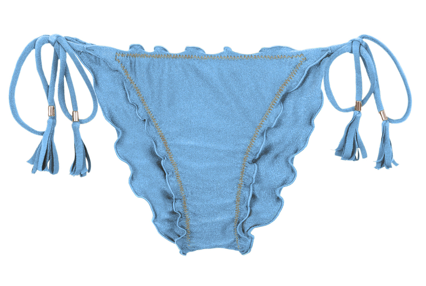 Product Front: Rio De Sol Slip Bottom Shimmer-Baltic-Sea Frufru-Comfy