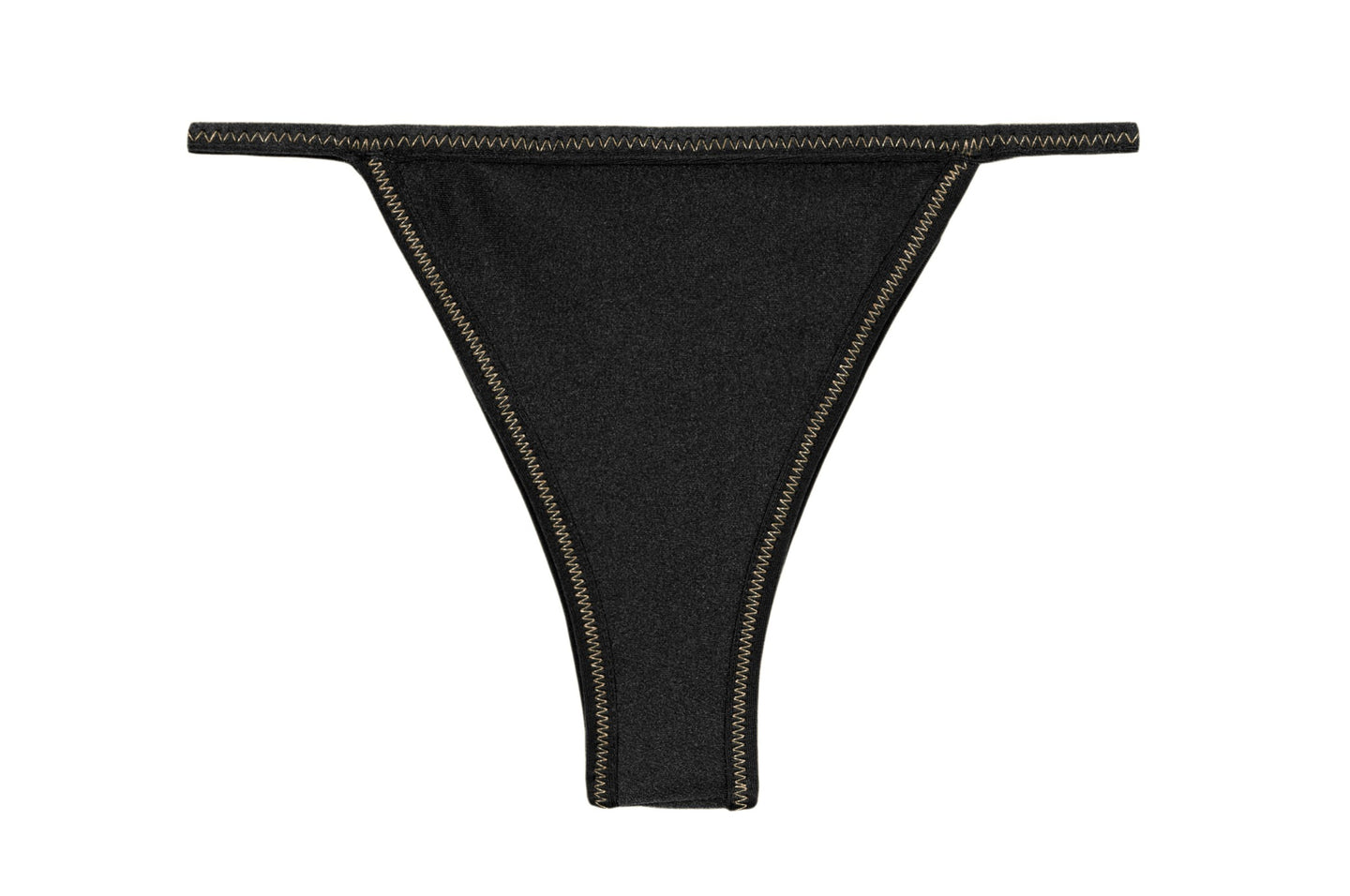 Product Front: Rio De Sol Slip Bottom Shimmer-Black California
