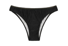 Carica l&#39;immagine nel visualizzatore di Gallery, Product Front: Rio De Sol Slip Bottom Shimmer-Black Essential
