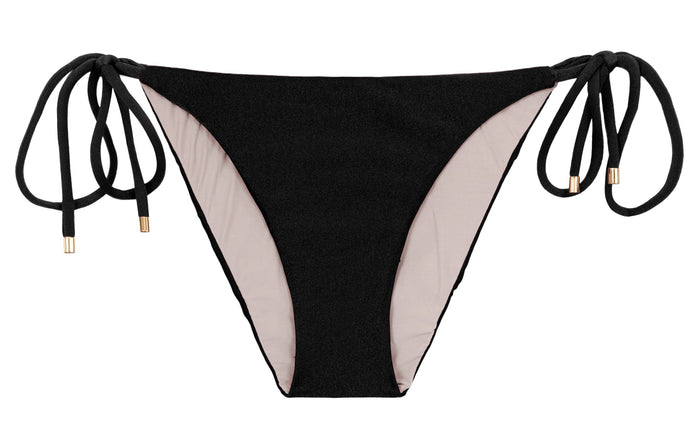 Product Front: Rio De Sol Slip Bottom Shimmer-Black Ibiza-Comfy