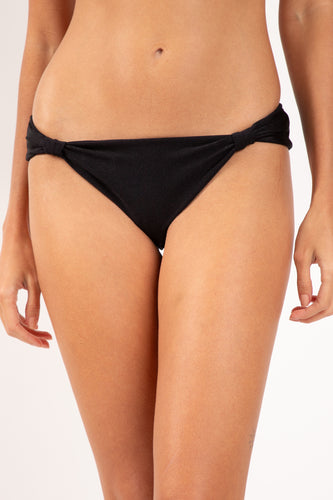 Gallery: Rio De Sol Slip Bottom Shimmer-Black Mel