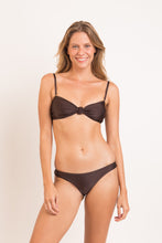 Carica l&#39;immagine nel visualizzatore di Gallery, Model Front: Rio De Sol Slip Bottom Shimmer-Coffee Essential
