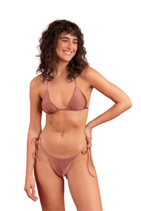 Image 04: Rio De Sol Slip Bottom Shimmer-Copper Cheeky-Tie