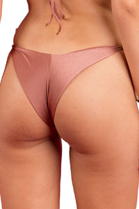 Image 07: Rio De Sol Slip Bottom Shimmer-Copper Cheeky-Tie