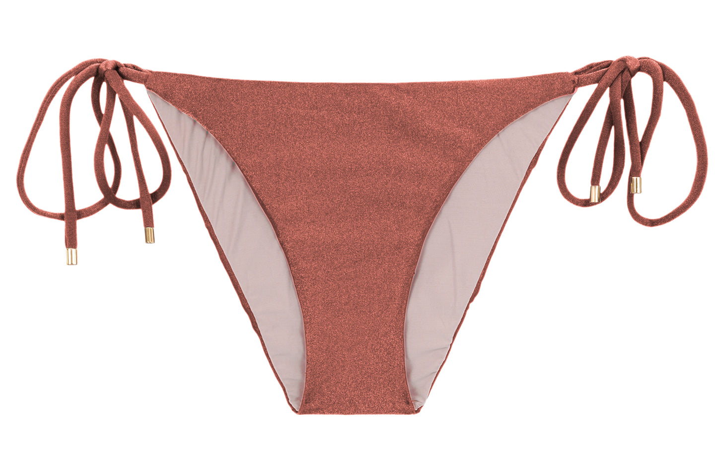 Product Front: Rio De Sol Slip Bottom Shimmer-Copper Ibiza-Comfy