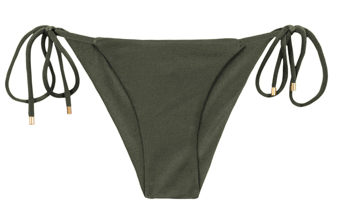 Product Front: Rio De Sol Slip Bottom Shimmer-Croco Cheeky-Tie