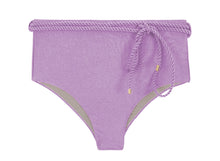 Carica l&#39;immagine nel visualizzatore di Gallery, Product Front: Rio De Sol Slip Bottom Shimmer-Harmonia Belted-High-Waist
