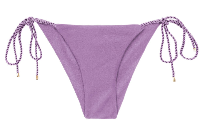 Product Front: Rio De Sol Slip Bottom Shimmer-Harmonia Cheeky-Rope