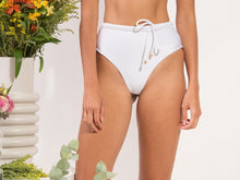 Carica l&#39;immagine nel visualizzatore di Gallery, Image 09: Rio De Sol Slip Bottom Shimmer-White Belted-High-Waist

