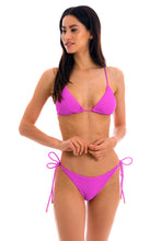 Carica l&#39;immagine nel visualizzatore di Gallery, Model Front: Rio De Sol Slip Bottom St-Tpz-Pink Ibiza
