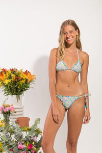 Model Front: Rio De Sol Slip Bottom Tiny-Garden Frufru
