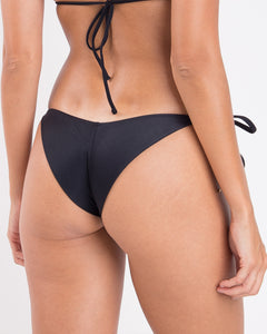 Image 07: Rio De Sol Slip Bottom Touch-Black Cheeky-Tie