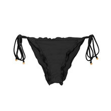 Carica l&#39;immagine nel visualizzatore di Gallery, Product Front: Rio De Sol Slip Bottom Touch-Black Frufru
