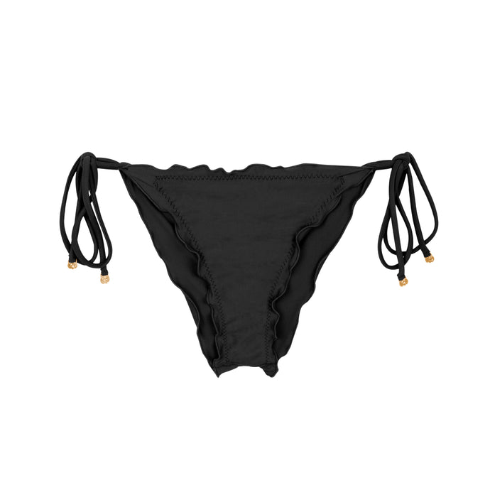 Product Front: Rio De Sol Slip Bottom Touch-Black Frufru