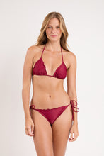 Carica l&#39;immagine nel visualizzatore di Gallery, Model Front: Rio De Sol Slip Bottom Touch-Carmim Frufru
