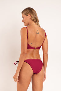 Model Back: Rio De Sol Slip Bottom Touch-Carmim Ibiza-Comfy