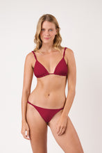 Carica l&#39;immagine nel visualizzatore di Gallery, Model Front: Rio De Sol Slip Bottom Touch-Carmim Selena
