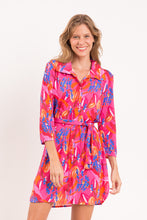 Carica l&#39;immagine nel visualizzatore di Gallery, Model Front: Rio De Sol Vestito Da Spiaggia Flavors Chemise
