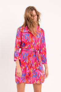 Image 13: Rio De Sol Vestito Da Spiaggia Flavors Chemise