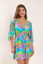 Carica l&#39;immagine nel visualizzatore di Gallery, Model Front: Rio De Sol Vestito Da Spiaggia Fusion Mini Dress
