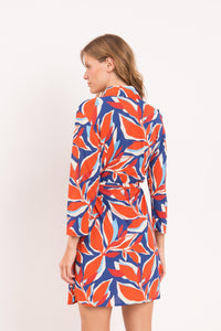 Image 10: Rio De Sol Vestito Da Spiaggia Leaves Chemise