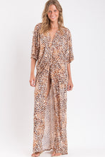 Carica l&#39;immagine nel visualizzatore di Gallery, Gallery: Rio De Sol Vestito Da Spiaggia Leopard Long Dress
