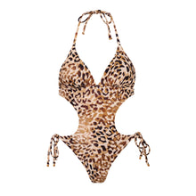 Carica l&#39;immagine nel visualizzatore di Gallery, Product Front: Rio De Sol Intero Leopard Trikini

