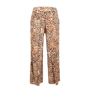 Product Front: Rio De Sol Pantaloni Da Spiaggia Leopard Wide Pants