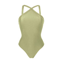 Carica l&#39;immagine nel visualizzatore di Gallery, Product Front: Rio De Sol Intero Oliva High-Neck
