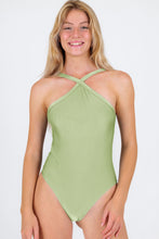 Carica l&#39;immagine nel visualizzatore di Gallery, Gallery: Rio De Sol Intero Oliva High-Neck
