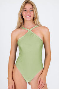 Gallery: Rio De Sol Intero Oliva High-Neck