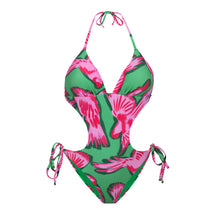 Carica l&#39;immagine nel visualizzatore di Gallery, Product Front: Rio De Sol Intero Parrots Trikini-Comfy
