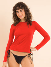 Carica l&#39;immagine nel visualizzatore di Gallery, Image 07: Rio De Sol Reggiseno Rouge Rash-Guard
