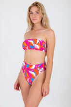 Carica l&#39;immagine nel visualizzatore di Gallery, Image 04: Rio De Sol Completo Set Antelope Bandeau-Reto Hotpant-Cos
