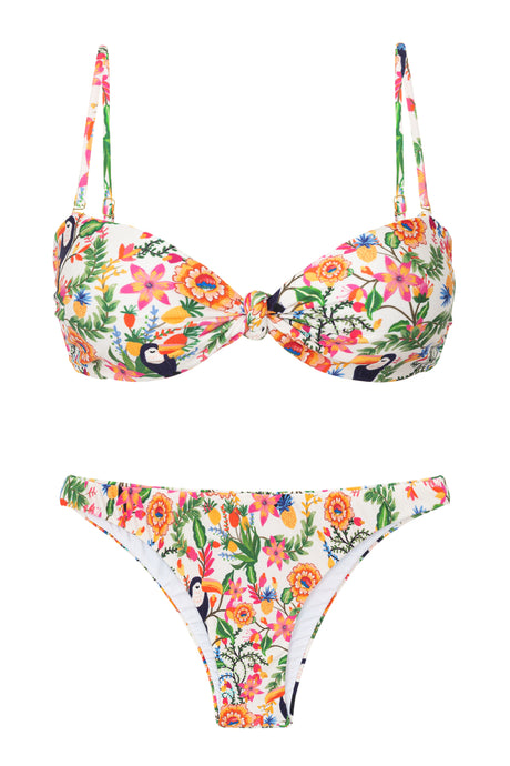 Product Front: Rio De Sol Completo Set Boho Bandeau-Joy Leblon