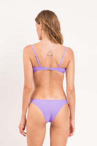 Model Back: Rio De Sol Completo Set Bora-Lavanda Bandeau-Joy Leblon
