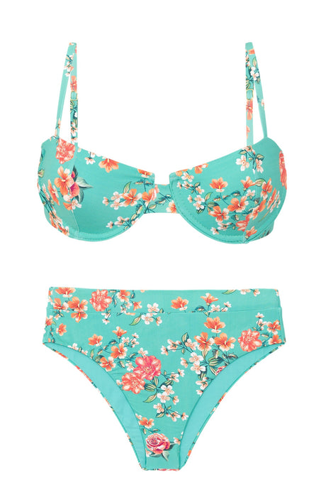 Product Front: Rio De Sol Completo Set Botanic Balconet Hotpant-Cos