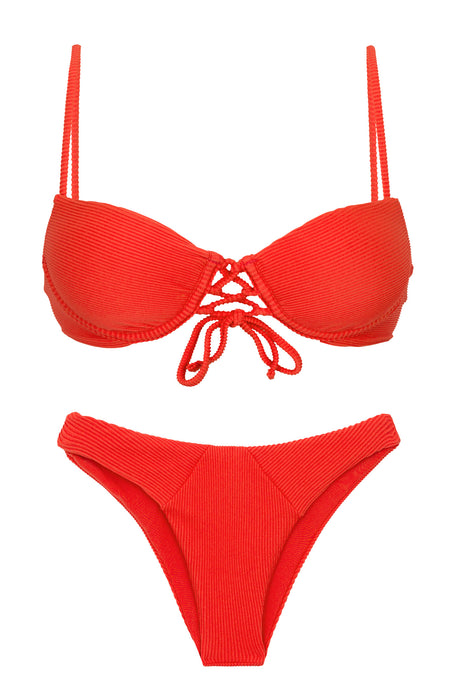 Product Front: Rio De Sol Completo Set Cotele-Tomate Balconet-Pushup Lisboa